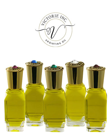 Jeweled Bottle Anointing Oil