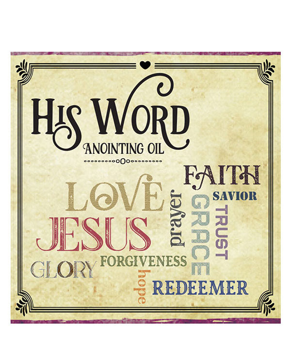 His Word Anointing Oil