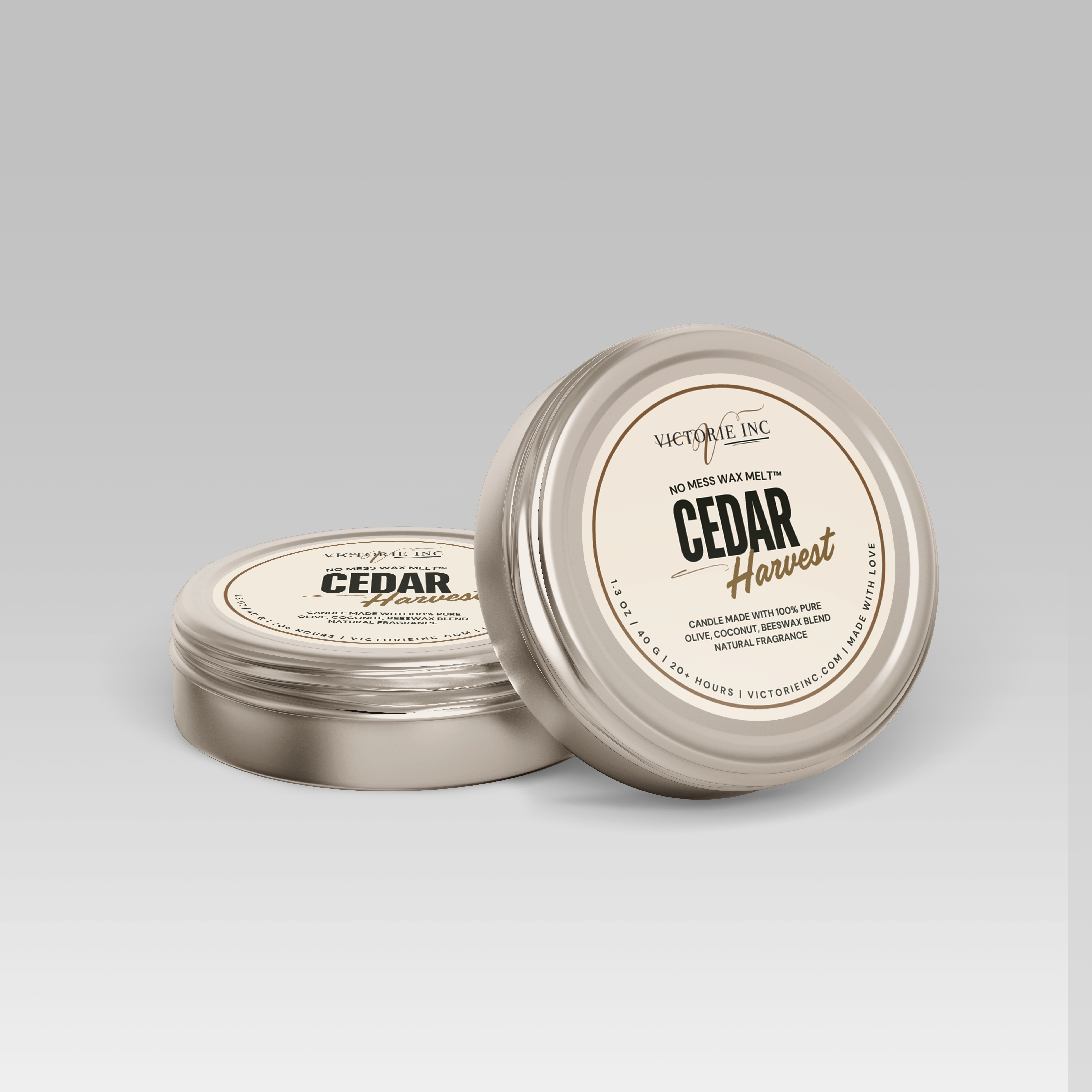 Two No Mess Wax Melts that smells like you are deep in the woods.